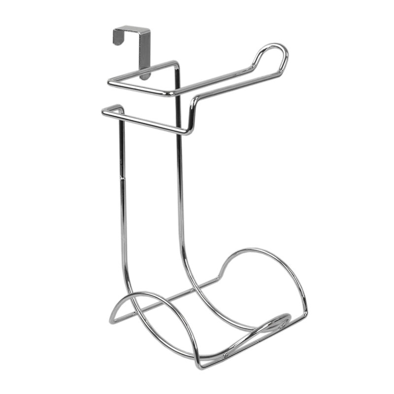Home Basics TP41649 Over The Tank Toilet Paper Holder, Steel, Chrome - 4