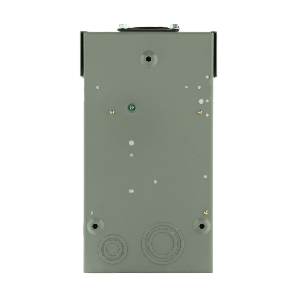 Eaton BR Series BRC48L125RP Load Center, 125 A, 8-Pole, 4-Space, 8-Circuit, Main Lug, NEMA 3R Enclosure, Gray - 4