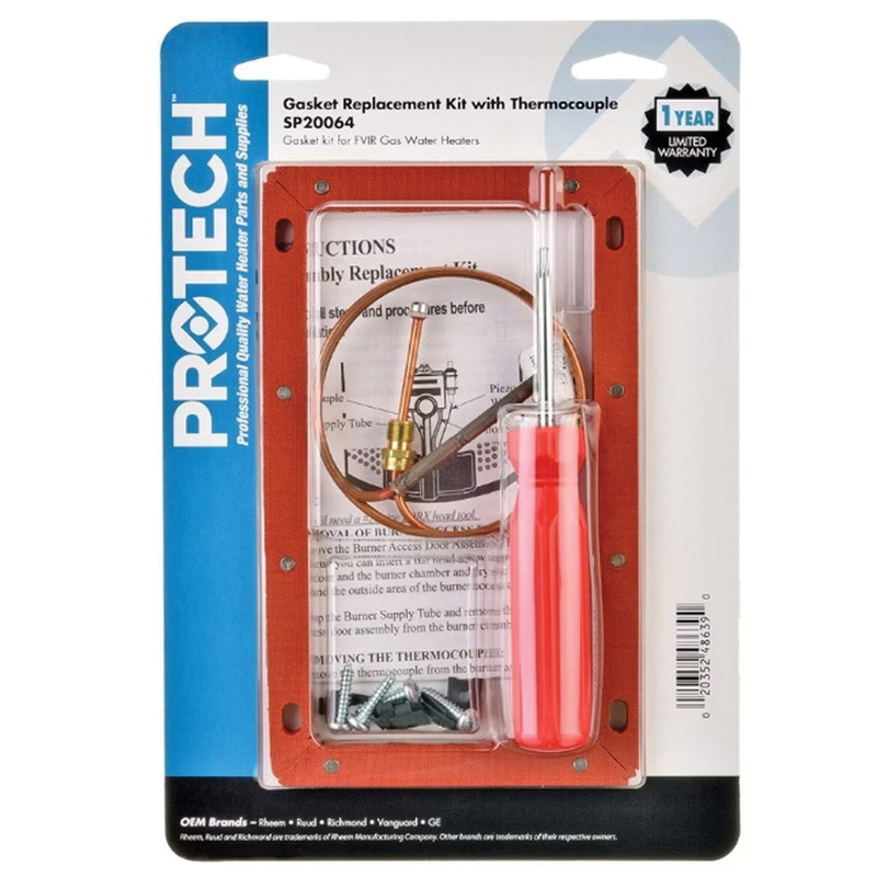 Rheem SP20064 Water Heater Thermocouple Kit Rheem
