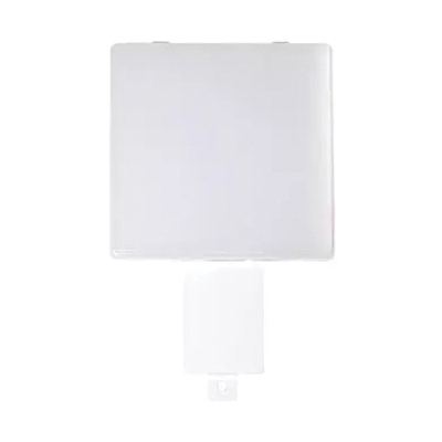 Bath Exhaust Fan with Light, Panasonic, WhisperFit DC, 0.28 A, 120 V, 110 cfm Air, 1.3 sones, LED Lamp - 2