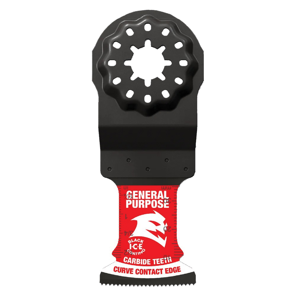 DOS125CGP Oscillating Blade, 1-1/4 in, 1-1/2 in D Cutting, Carbide