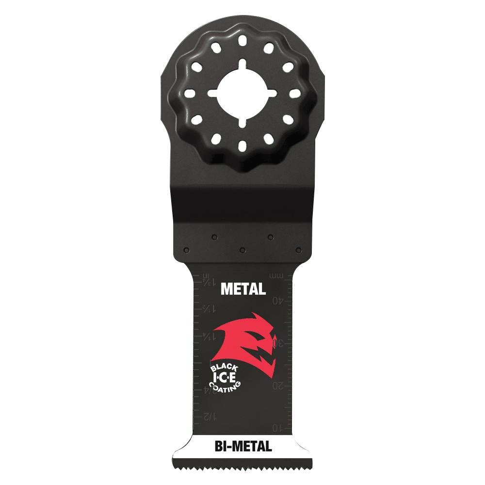 DOS125BF Oscillating Blade, 1-1/4 in, 2 in D Cutting, Bi-Metal, 1/PK