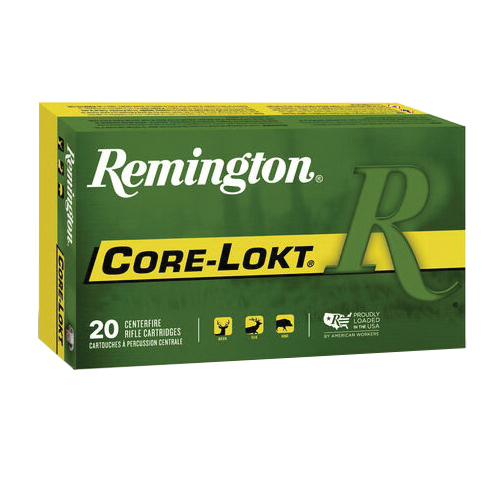Remington Core-Lokt Series R27830 Rifle Ammo, 0.3-06 Springfield, 220 Grains, 20 Rounds, Brass - 3