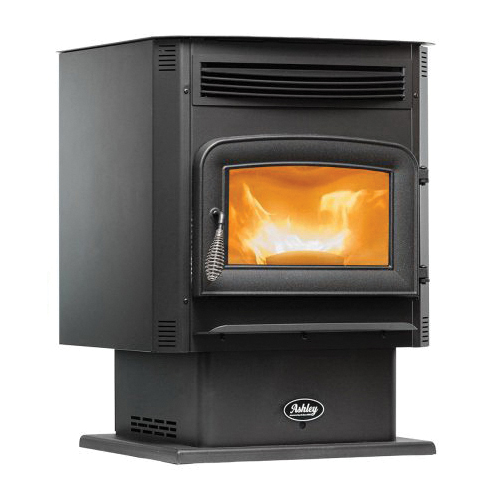 Ashley Hearth AP5617-P Free-Standing Vented Pellet Stove, 24-3/4 in W, 24-3/8 in D, 32-7/8 in H