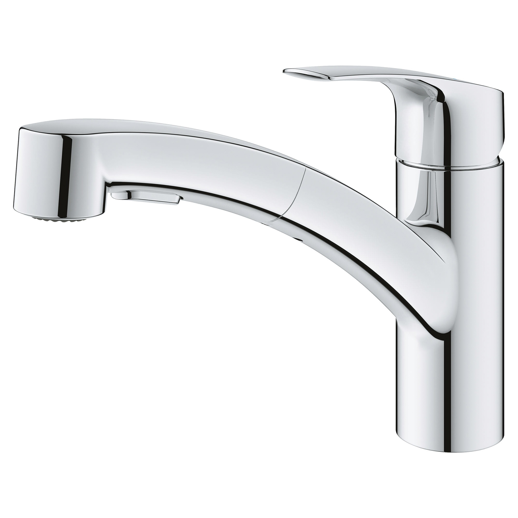 Eurosmart Kitchen Faucet, Grohe, Pull Out, 1-Handle, Chrome - 2