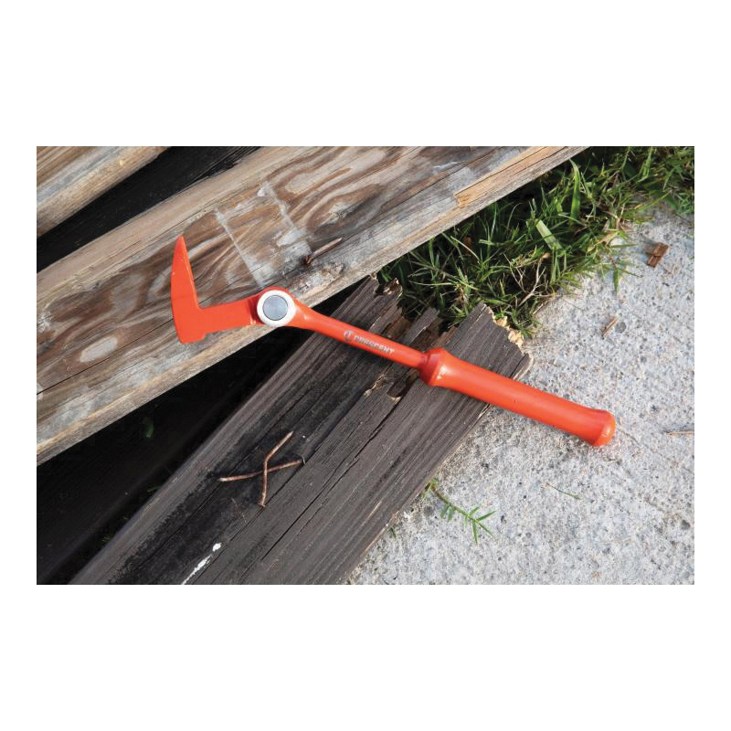 Nail Puller Claw Bar, Crescent, Ground Tip, Alloy Steel, 2-3/4 in W x 12 in L - 2
