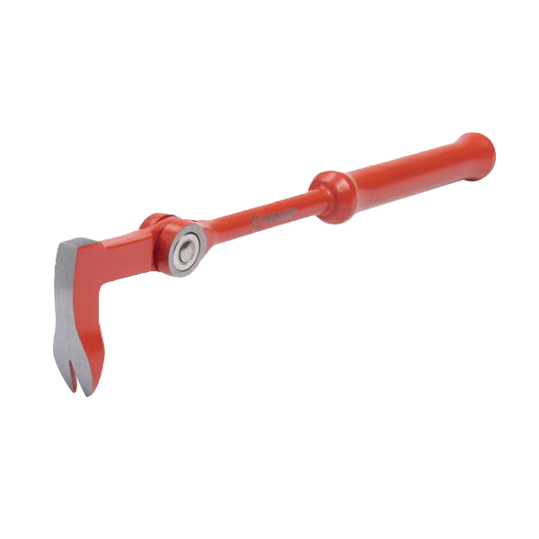 Nail Puller Claw Bar, Crescent, Ground Tip, Alloy Steel, 2-3/4 in W x 12 in L - 4