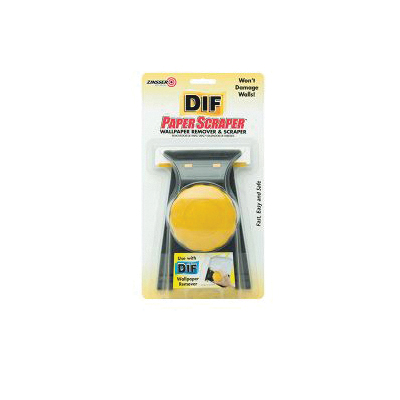 PAPER SCRAPER 2986 Wallcovering Remover and Wall Scraper, Plastic Handle, Ergonomic Handle