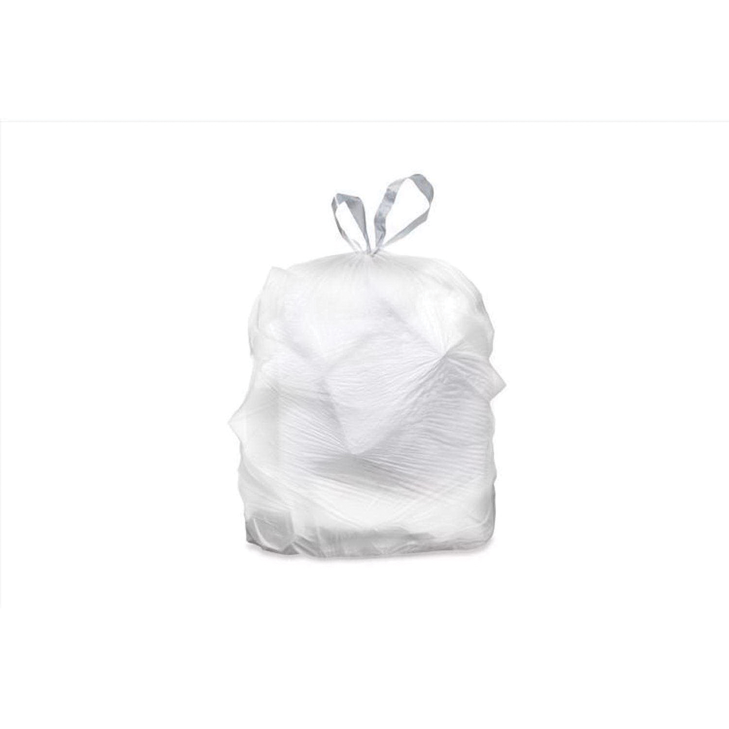 Kitchen Trash Bags, ACE, Tall, 13 gal, White, 40-Count - 3