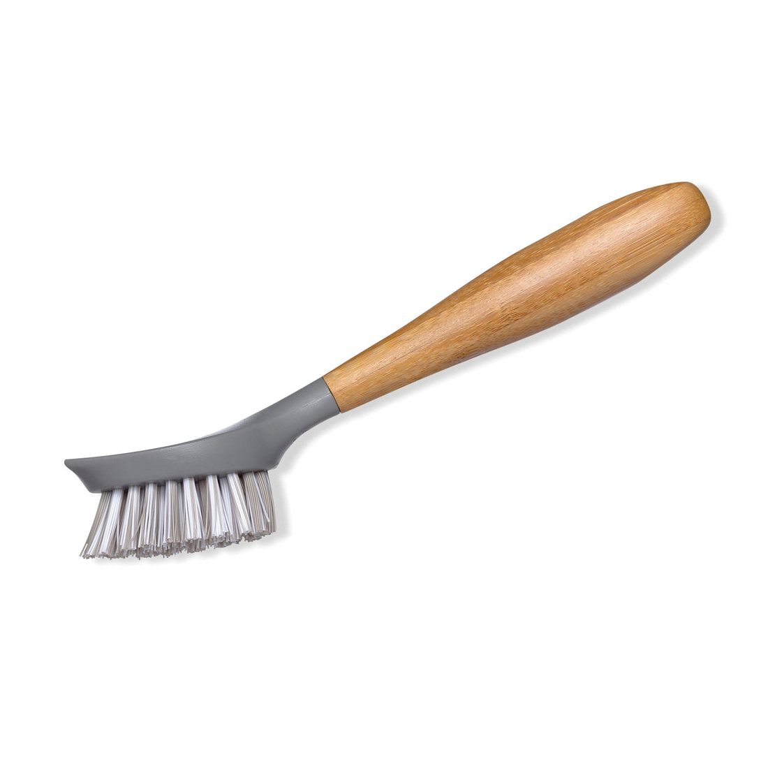 Full Circle TENACIOUS C FC17130GY Scrub Brush, Nylon, Gray, 9-1/4 in OAL, Brown - 3