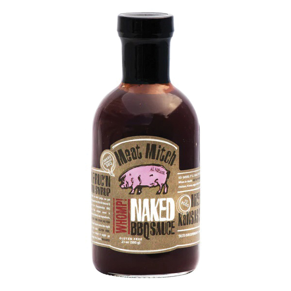 3915 BBQ Sauce, Naked, 21 oz Bottle