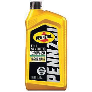550058594 Synthetic Motor Oil, 0W-20, 1 qt