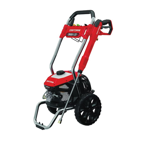 CMEPW2100 Electric Cold Water Pressure Washer, Axial Cam Pump, 2100 psi Operating, 1.2 gpm, Assorted Nozzle