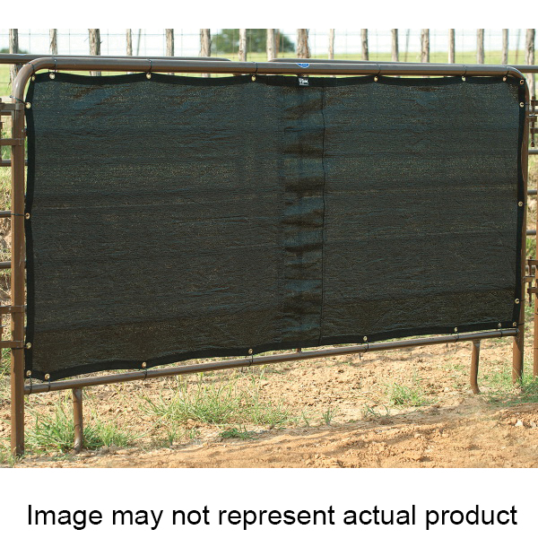 Cashel Stall Panel Screen - Black Mesh For Horse Stalls 112x44 Inches