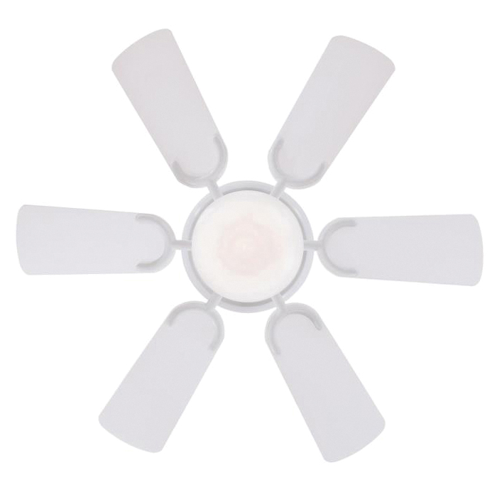 Petite Indoor Ceiling Fan, Westinghouse, 30 in Dia, White - 2
