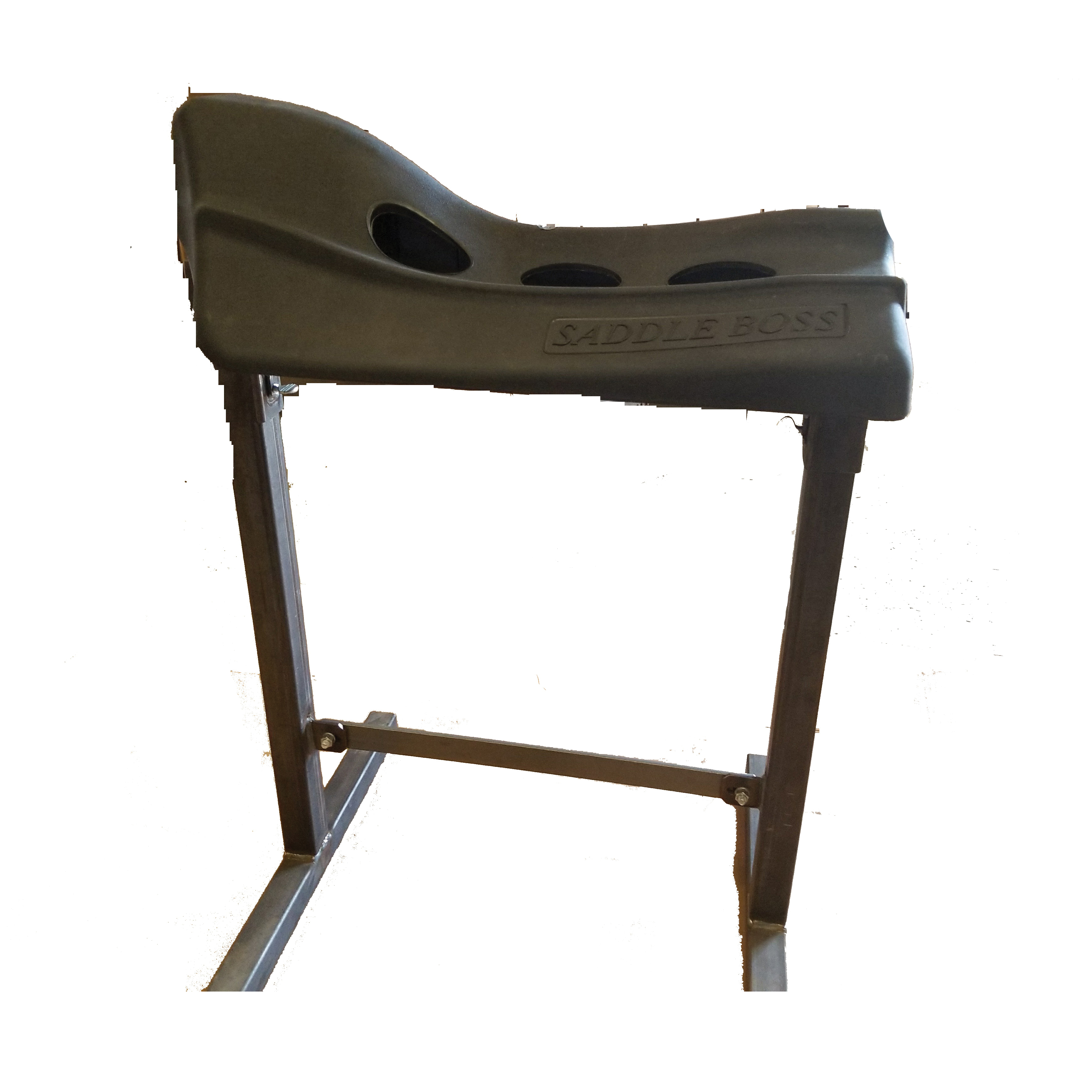 Saddle Stand Rack Plastic Saddle Display Stand Black