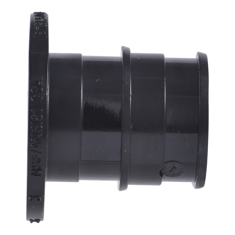 UA518A5 Expansion Plug, 3/4 in, Barb, Polysulfone, Black