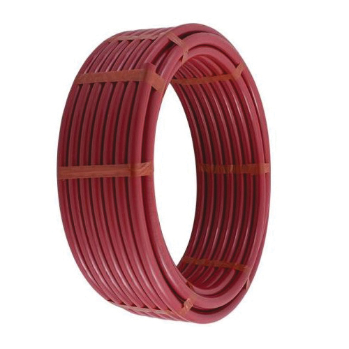 UA70R100 Pipe, 3/4 in, 100 ft L, PEX-A, Polythethylene, Red