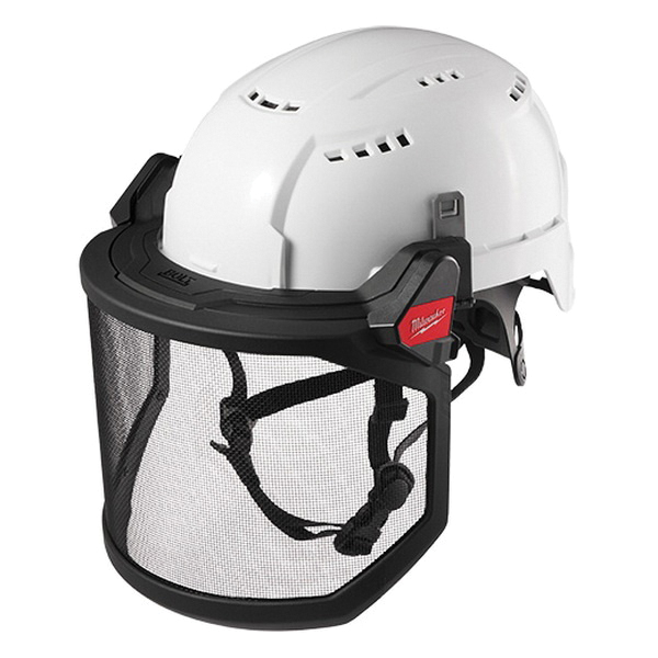 Milwaukee BOLT 48-73-1430 Full Face Shield, 10 in W Visor, 9-1/2 in H Visor, 0.06 in Thick Visor - 2