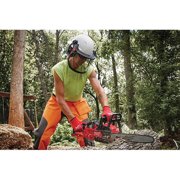 Milwaukee BOLT 48-73-1430 Full Face Shield, 10 in W Visor, 9-1/2 in H Visor, 0.06 in Thick Visor - 3