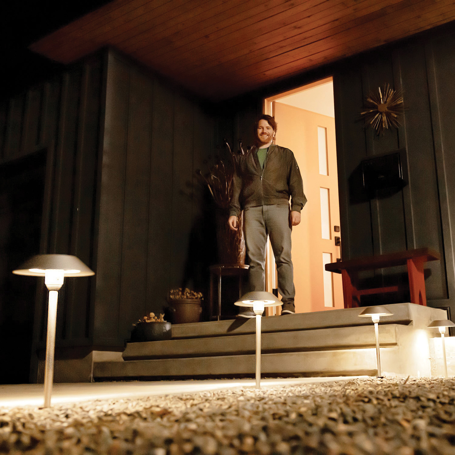 Feit Electric PATH/SYNC/SOL/BZ/RP Landscape Pathway Light, LED Lamp, Aluminum Fixture, Bronze, 1/PK - 5