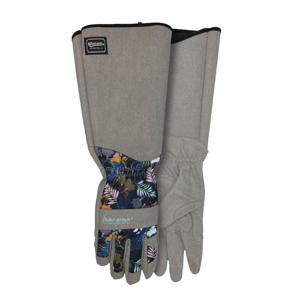 Game of Thorns Home Grown Series 307-L Gloves, Women's, L, Saddle Thumb, Elastic, Gauntlet Cuff