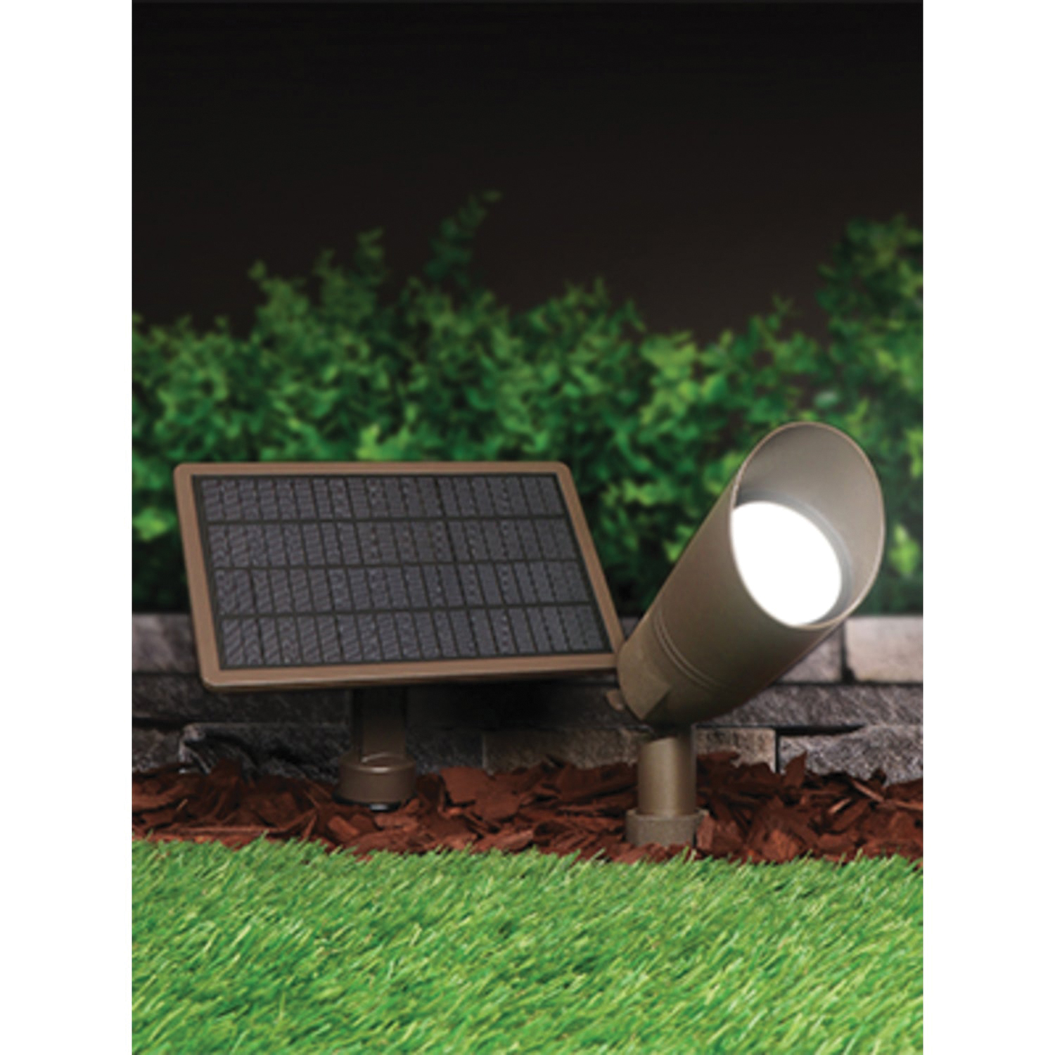 Feit Electric SPOT/PANEL/SYNC/RP Landscape High-Output Light, LED Lamp, Aluminum Fixture, Bronze, 1/PK - 4
