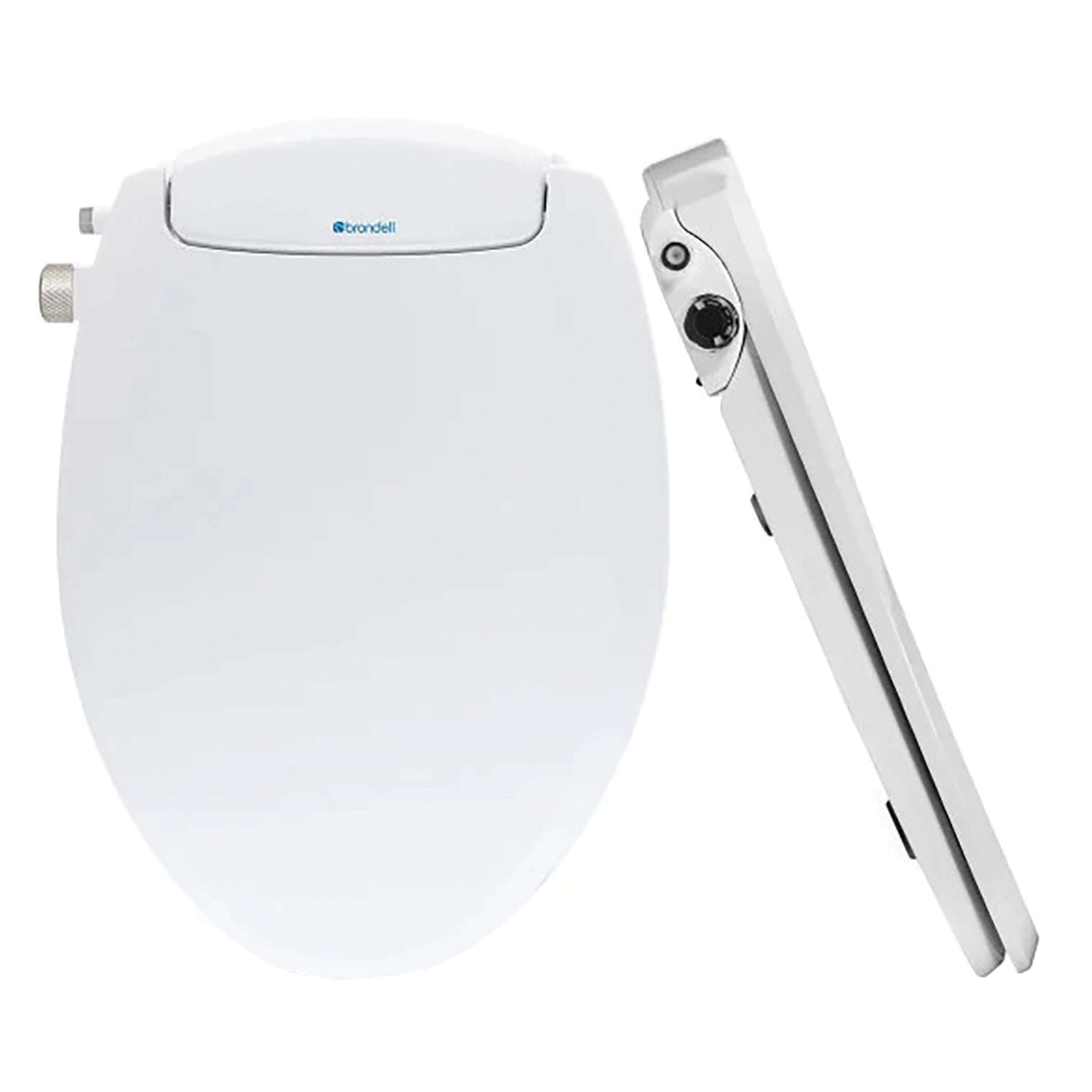 Bidet Seat, Brondell, Swash Ecoseat, Round, White - 1