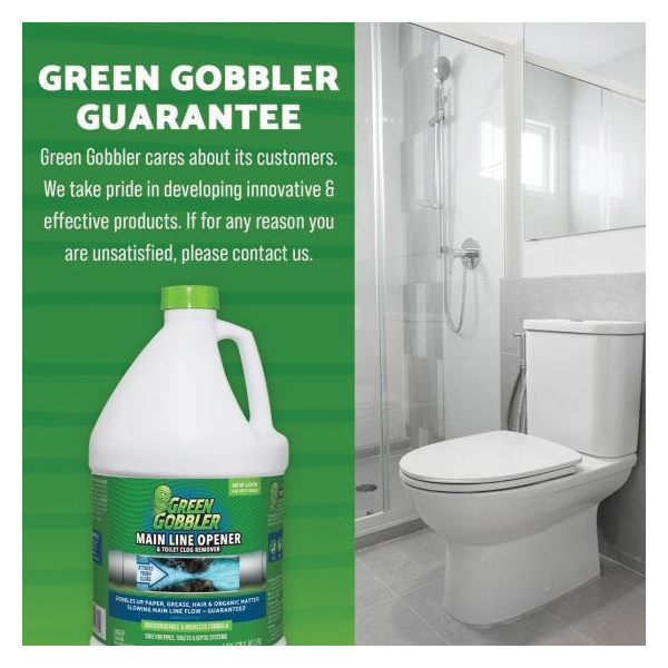 Green Gobbler 1 Gal. Main Line Opener and Toilet Clog Remover