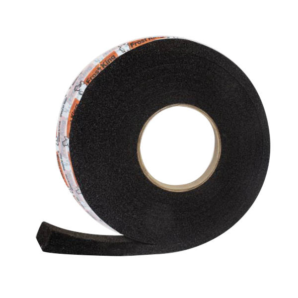 Expandable Weatherseal, Frost King, 1 in W, 13 ft L, 1 in Thick, Foam, White - 2