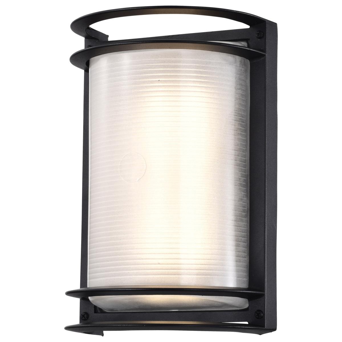 Rectangular Outdoor Wall Sconce, Nuvo Lighting, Integrated LED, Black - 2