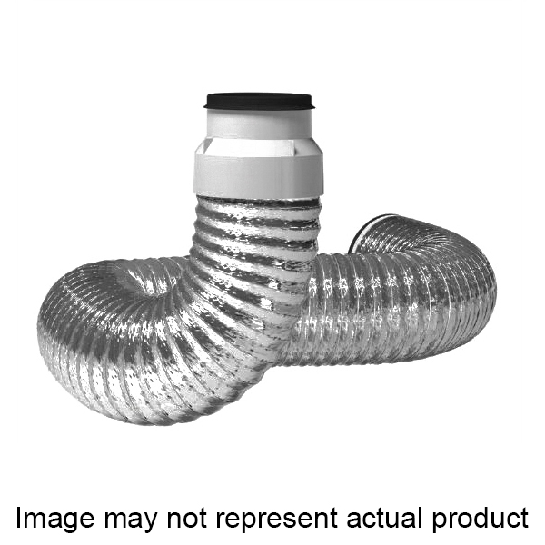 VT0763 Flexible Dryer Duct, 6 ft L, Metal