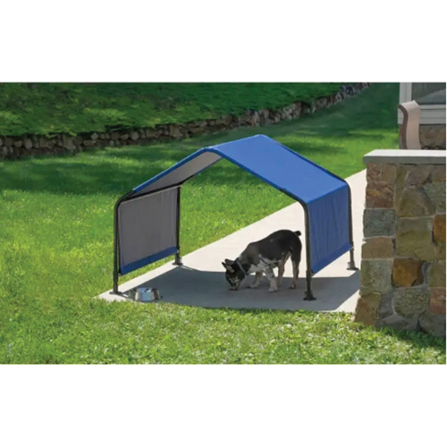 Pet Shelter, Shelterlogic, 4 ft x 4 ft, 3 ft H, 600D Blue Polyester Roof - 3