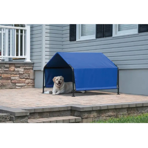 Pet Shelter, Shelterlogic, 4 ft x 4 ft, 3 ft H, 600D Blue Polyester Roof - 5