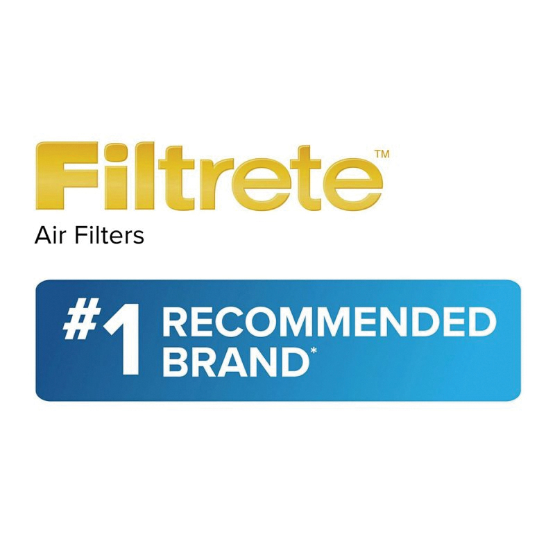 Filtrete 704-4 Air Filter, 14 in L, 25 in W, 12 MERV, 700 MPR, Cardboard Frame - 4
