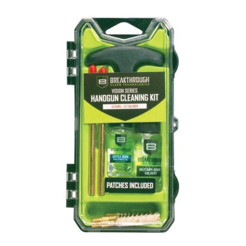 Breakthrough Vision Series BT-ECC-22 Cleaning Kit, For: 0.22 Caliber Pistol, Multi-Color
