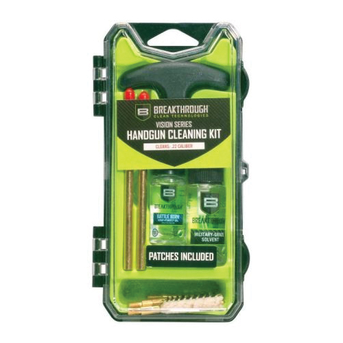 Breakthrough Vision Series BT-ECC-22 Cleaning Kit, For: 0.22 Caliber Pistol, Multi-Color