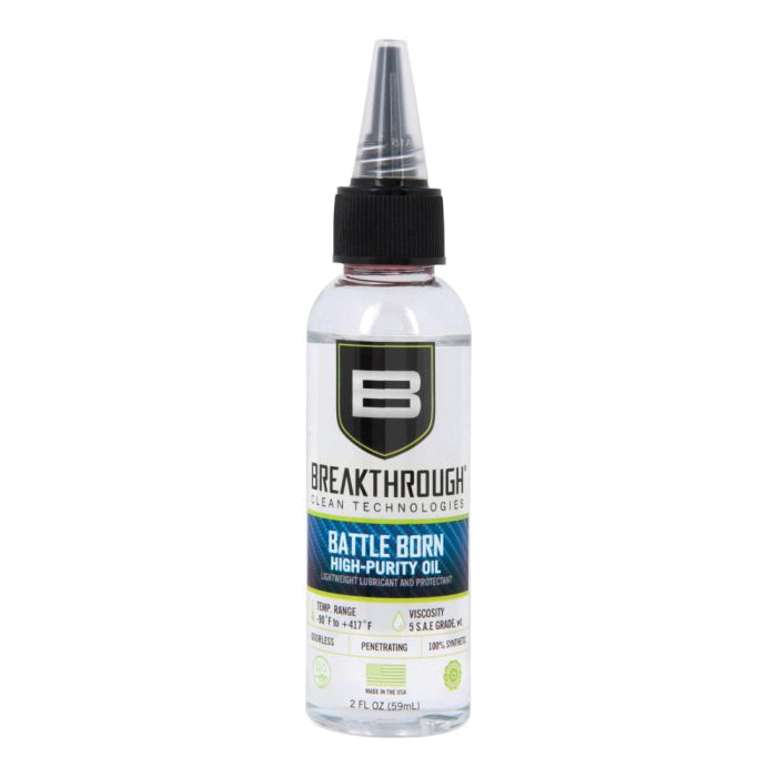 Breakthrough Battle Born Series BTO-2OZ High-Purity Oil, Clear, 2 oz, Bottle
