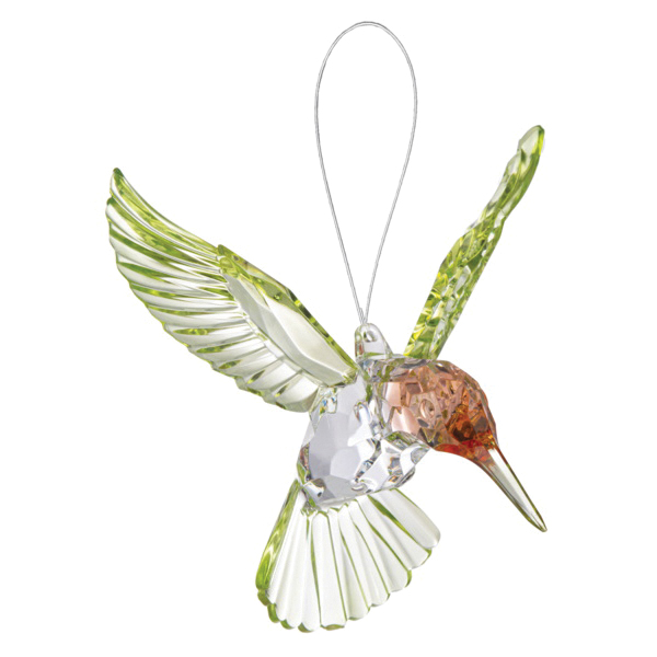 Ganz ACRY-950 Ornament, Red Throated Hummingbird, Multi-C