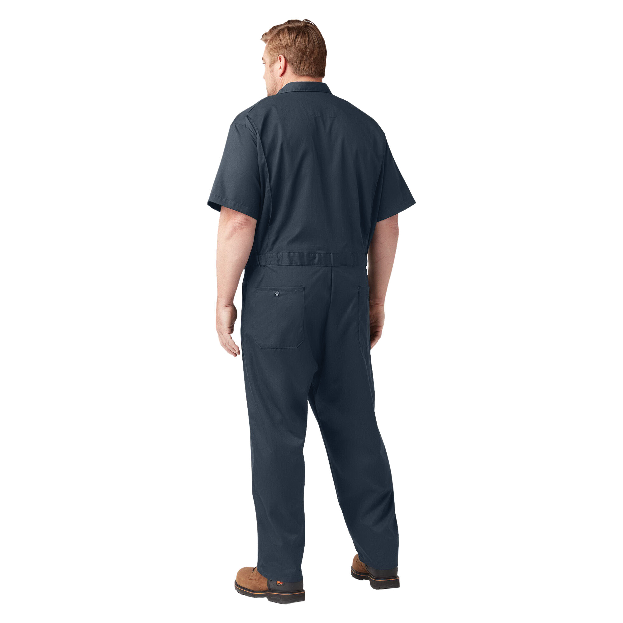 Dickies FLEX Series 33274-DN-M-S Coveralls, Breathable, M, 38 to 41 in Chest, 32 to 35 in Waist, Cotton/Polyester