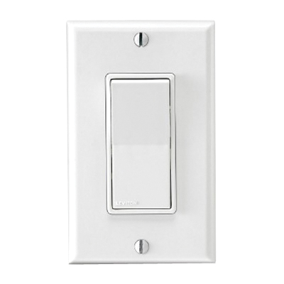 Decora 5603-2AW 3-Way Rocker Switch, 15 A, 120/277 VAC, 3...