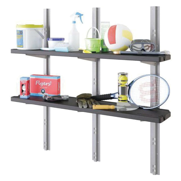 BMSASHELFK1 Storage Shelf Kit, Resin, Black