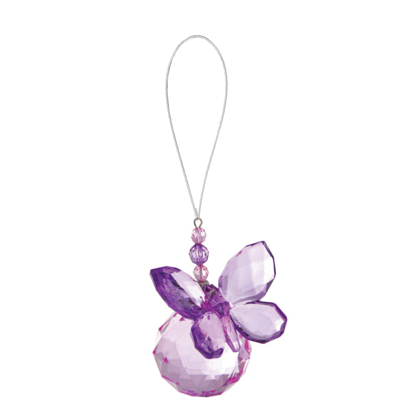 Ganz ACRY-980 Assorted Ornament, Flutter Flight Butterflies, Multi-Color - 3