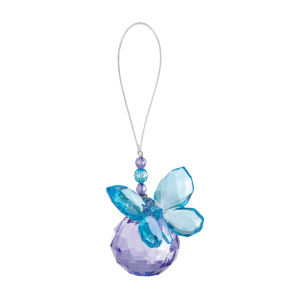 Ganz ACRY-980 Assorted Ornament, Flutter Flight Butterflies, Multi-Color - 4