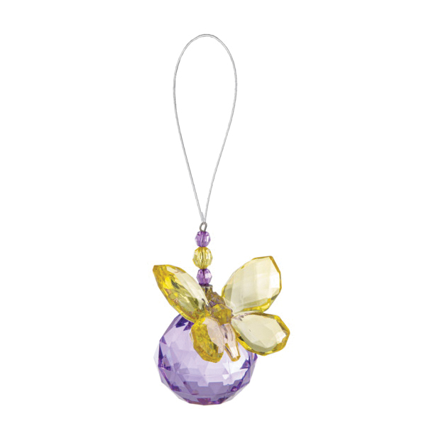 Ganz ACRY-980 Assorted Ornament, Flutter Flight Butterflies, Multi-Color - 5