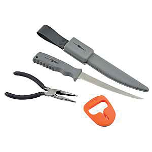 SBFCP-1 Combo Pack, 4-Piece, High Carbon Steel/Rubber/Stainless Steel
