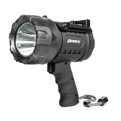 Pro 41-1038 Rechargeable Spotlight, 1-Lamp, LED Lamp, 1850 Lumens, Black Fixture