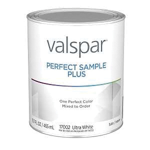Valspar 028.0017002.004 All Purpose Paint, Ultra White, 16 oz