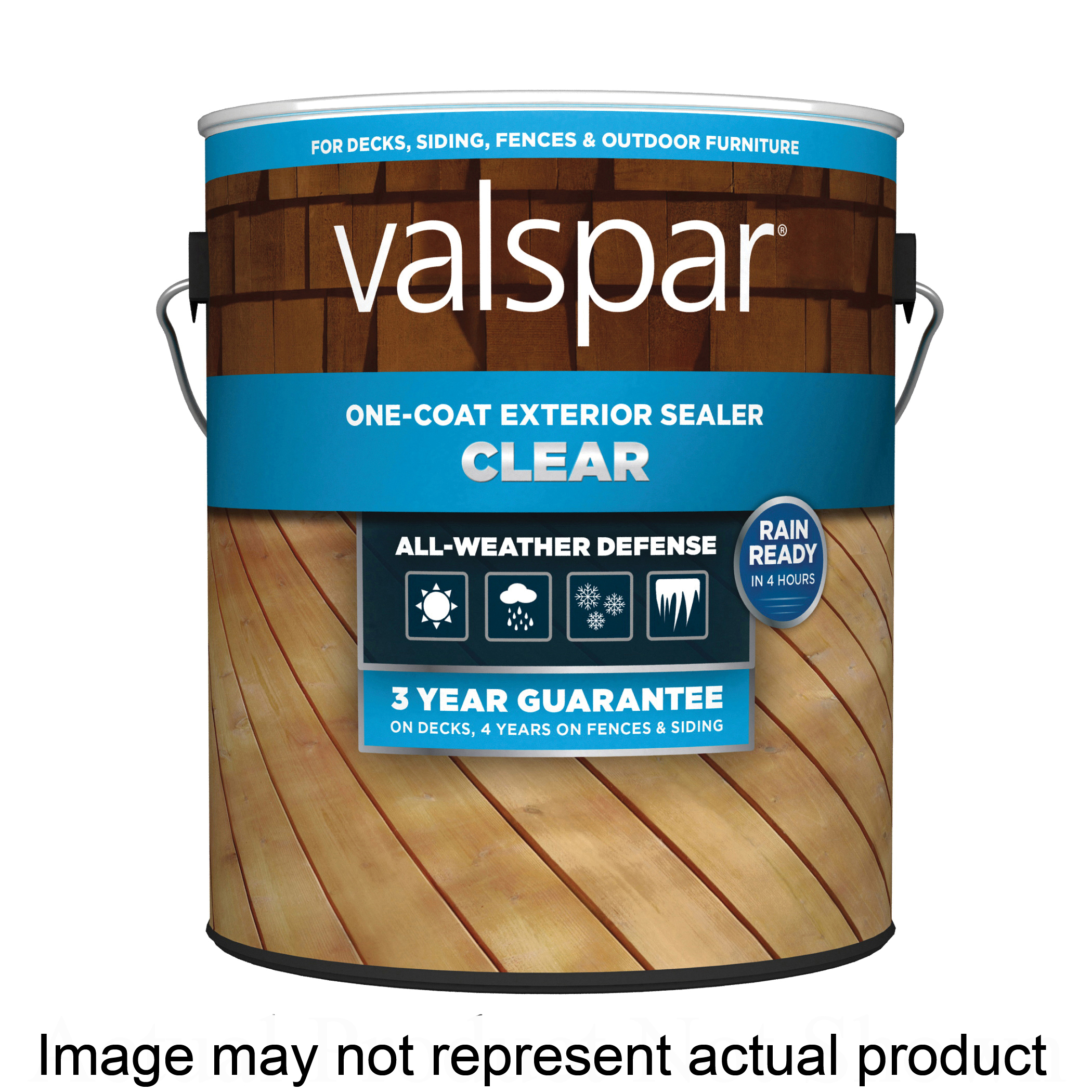VL1028070-20 Exterior Sealer, Clear, Liquid, 5 gal