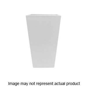 FPS2000-6 Planter, 20 in H, 11-1/2 in W, 11-1/2 in D, Square, Tall Finley Design, Plastic, Black, 1/PK